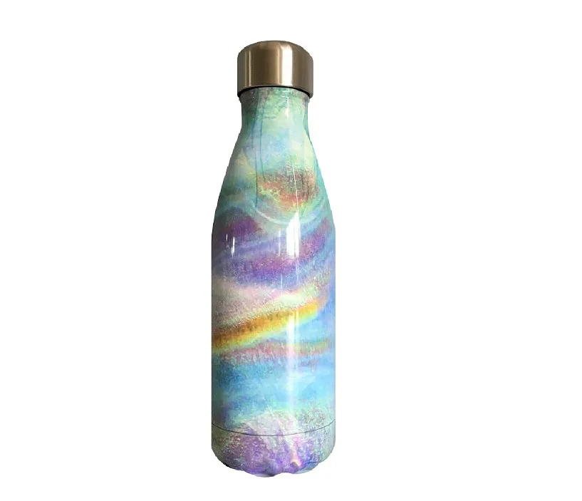 

17oz  Marble stainless steel Sports vacuum double wall insulated cola water bottle custom logo, All colors