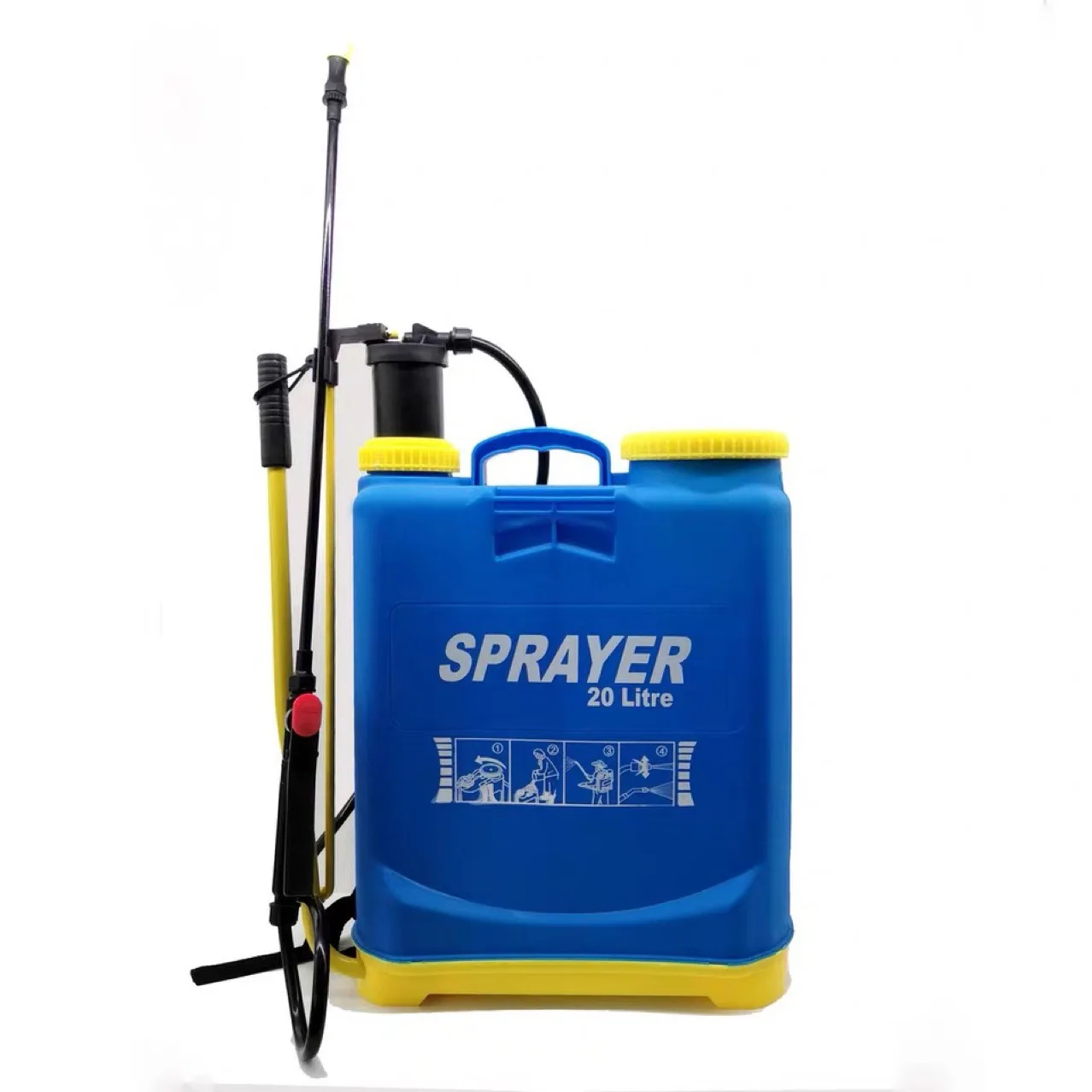 

High Quality China Supplier Performance Quality Sprayers Agricultural Insecticide Knapsack Plastic 16L Sprayer For Farm, Blue