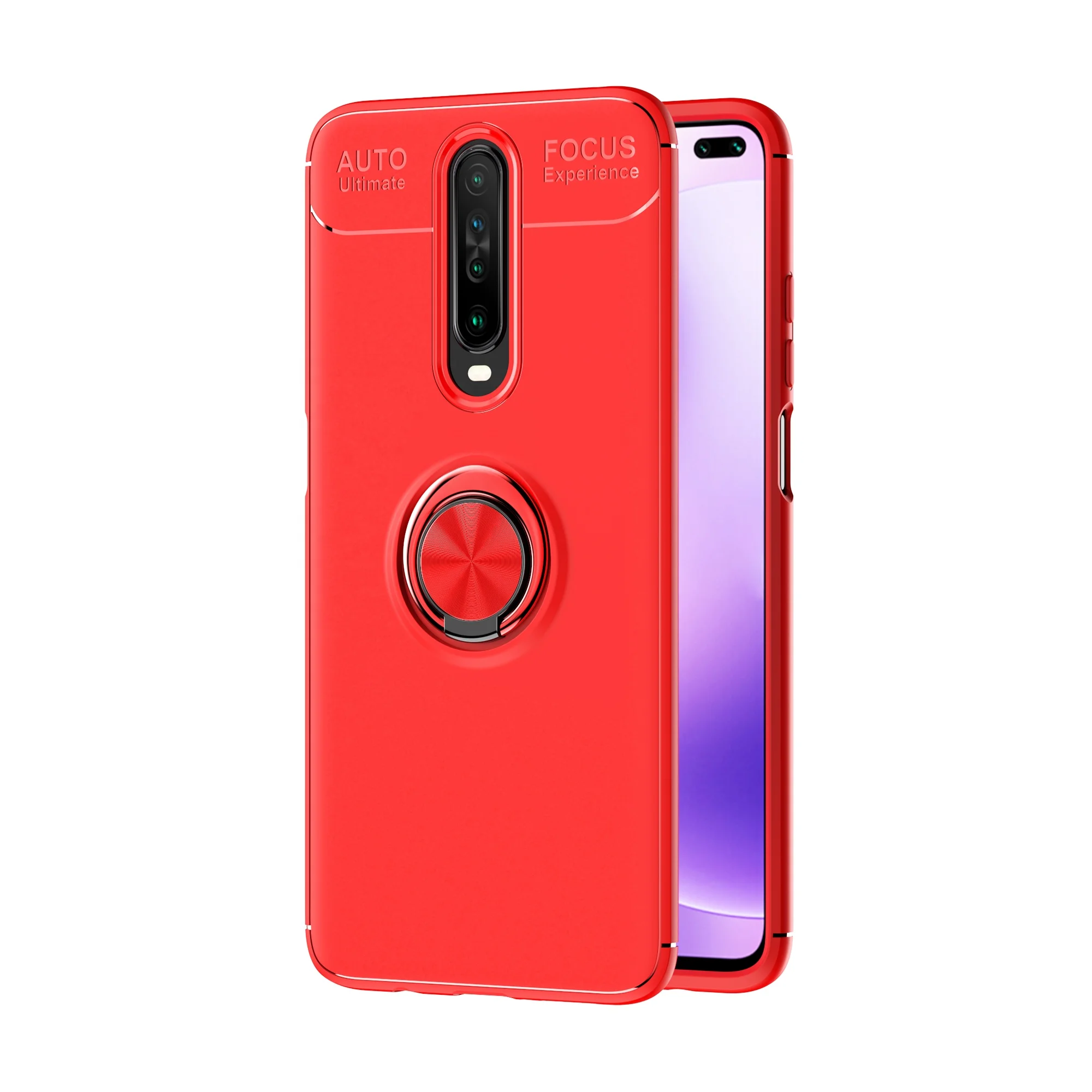 

Soft Tpu Mobile phone Case With Ring Holder For Redmi K30 Magnetic Cover, Multi-color, can be customized