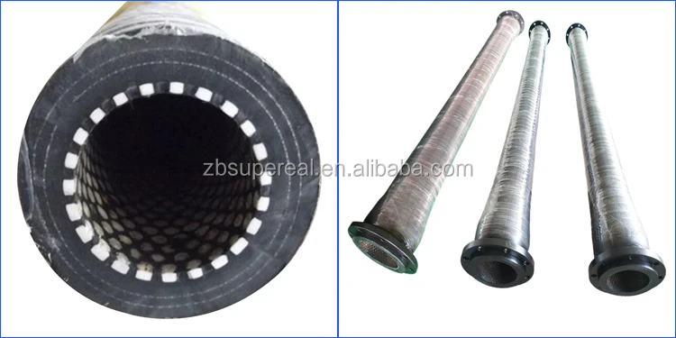 Wear Resistant Flexible Rubber Hose with Alumina Ceramic Lining