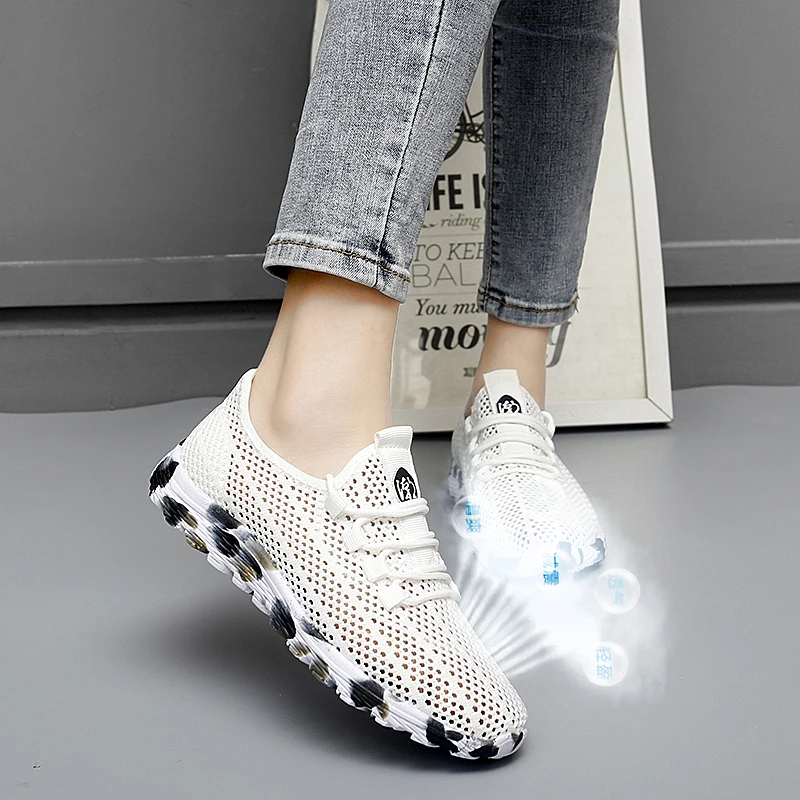 

New release breathable women casual shoes fashion lightweight unisex couple mesh walking style shoes for women and men, Optional