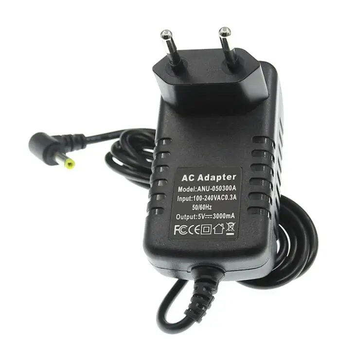 

5V 3A 4.0*1.7 AC/DC Power Cord Adapter For SRS-XB30/ SRS-XB41 RDP-M5iP RDP-M7iP SRS-A1 Portable Speaker Dock Charger, Black