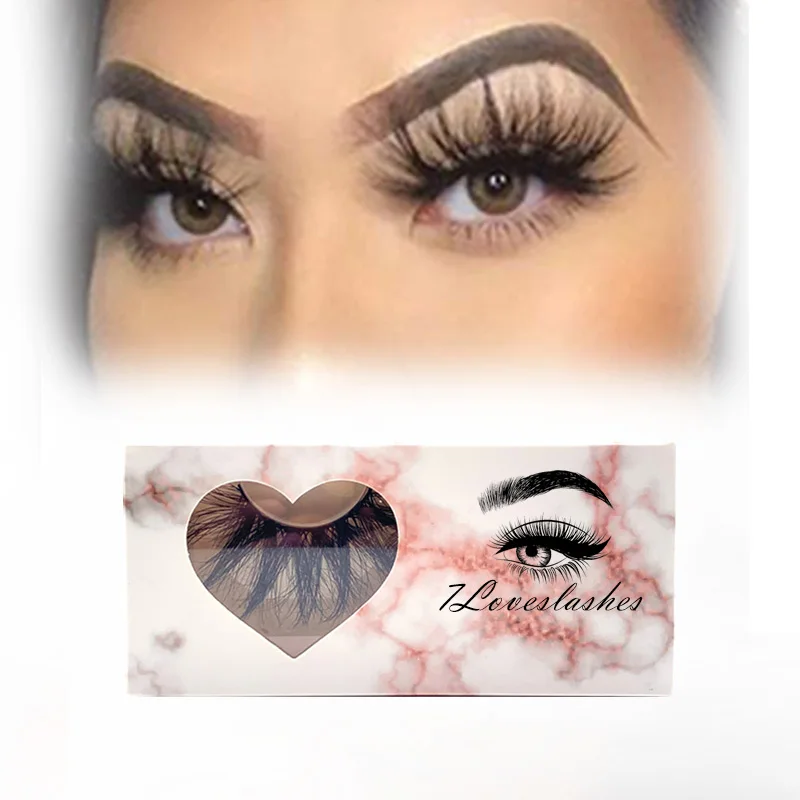 

wholesale full strip lashes 3D 5D 25mmmink eyelashes Custom Eyelash Box with Private label, Natural black