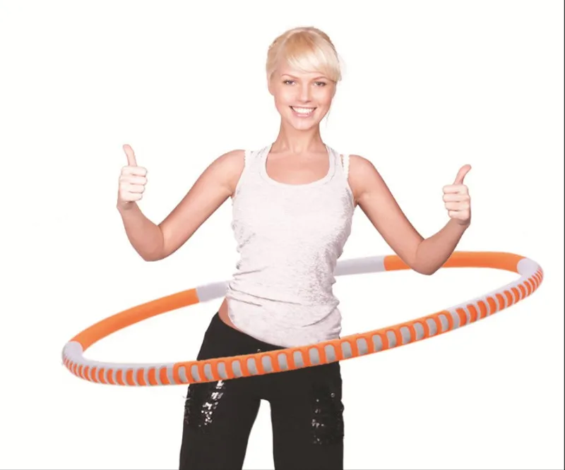 

Smart Hu la Hoop Detachable Adjustable Size with 360 Degree Massage Function Sports Fitness Hu la Hoop, Customized color