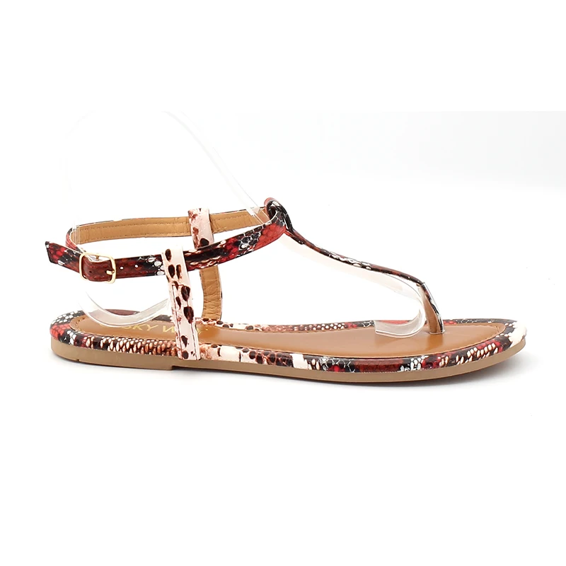 

Sandals Flat Sandals Wholesale Snakes Shoe Flat Flip Flop Sandals