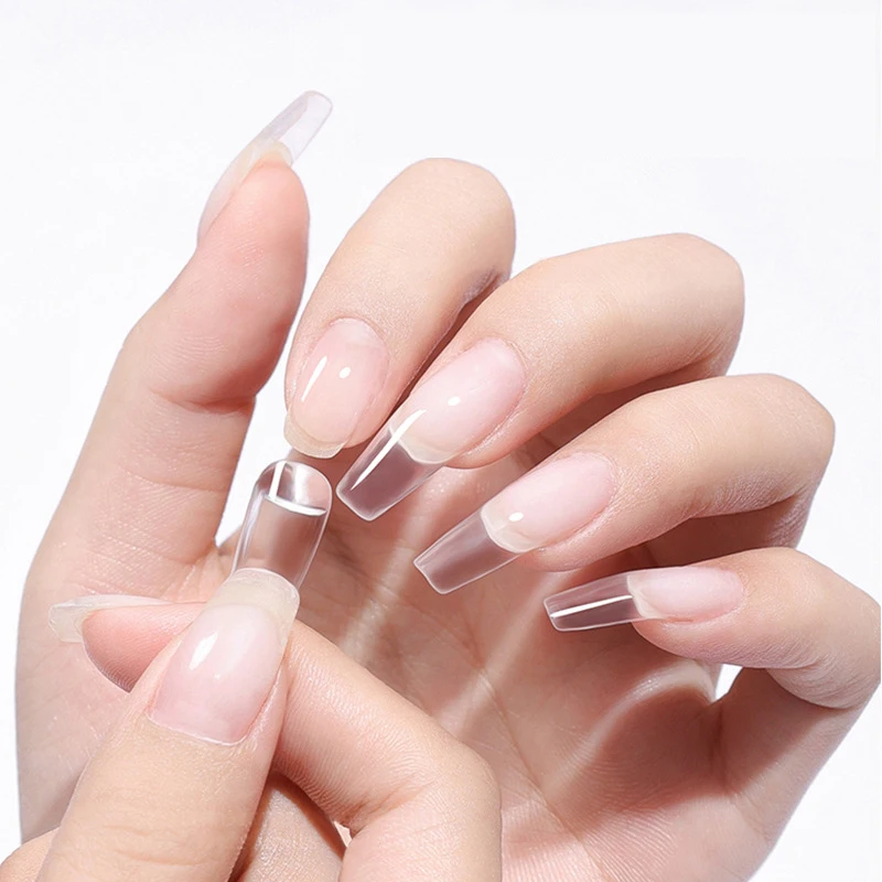 

wholesale Solid UV Nail Tips Gel Soft Gel Nail Extension Tips