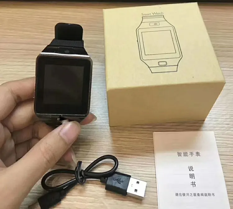 
2020 Amazon hot sale DZ09 smart wristwatch android watch dz09 