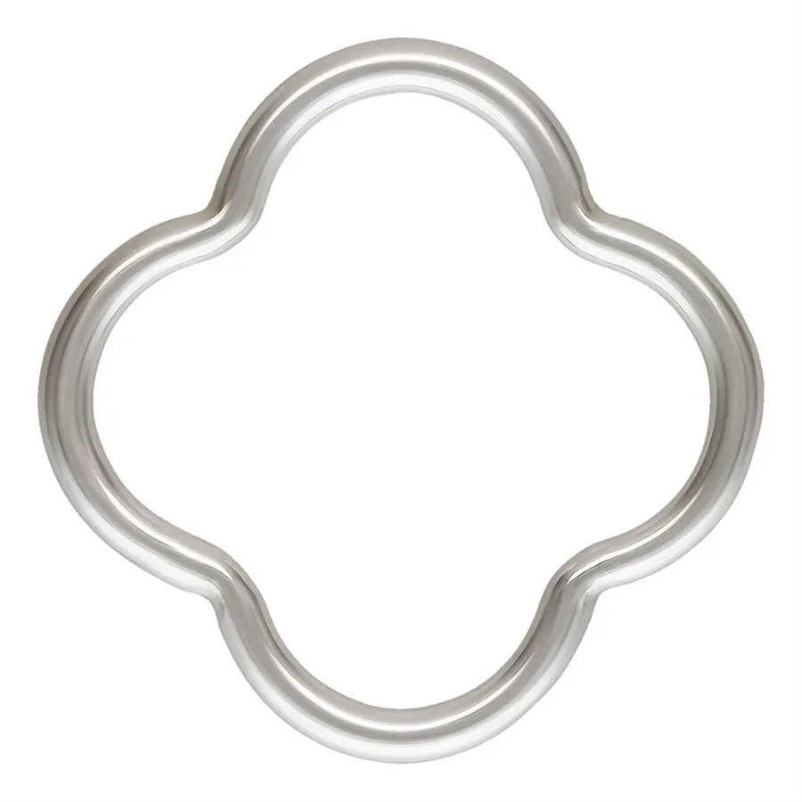 New Clover Jump Rings Connectors Real 14K Gold Filled for Women Jewelry Making Bracelet