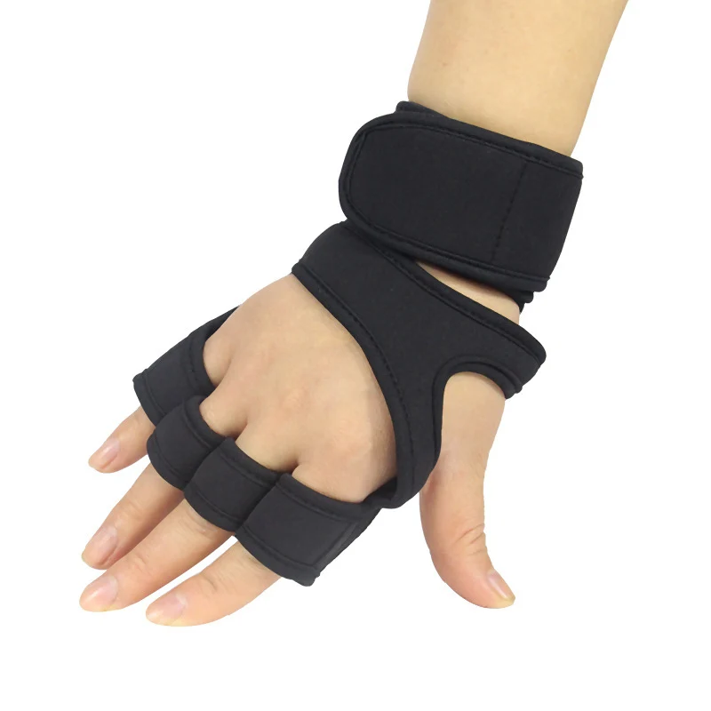 

Non Slip Mens Workout Half Finger Gloves Gym Weight Lifting Sport Fitness Fit Cross Training, 4 color