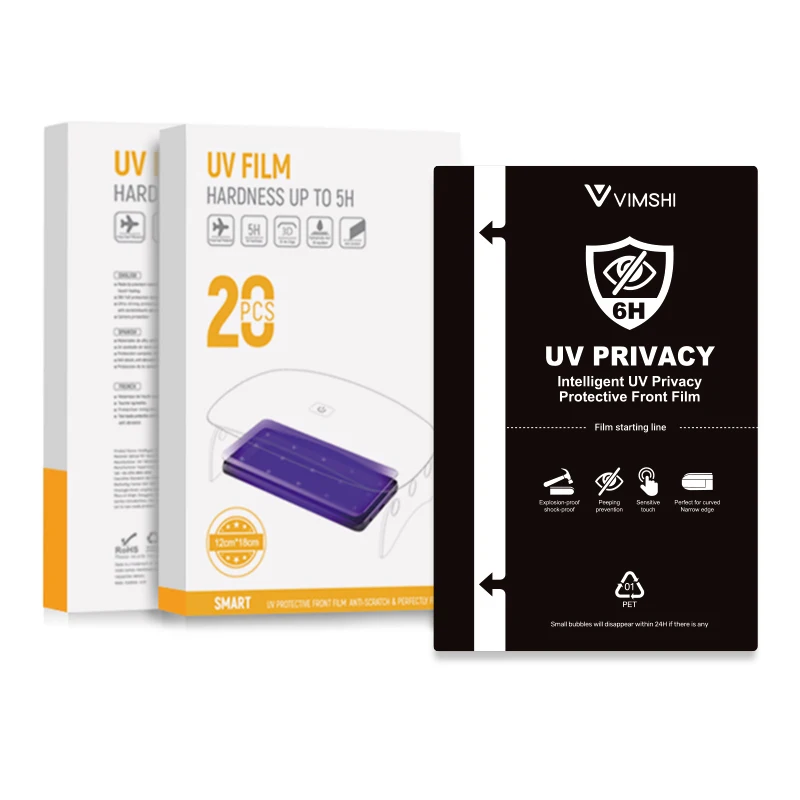 

Vimshi New Arrival Uv Privacy Anti Spy Lamina De Hidrogel Antiespia Hydrogel Tpu Screen Protector Glass For Samsung S23 Ultra