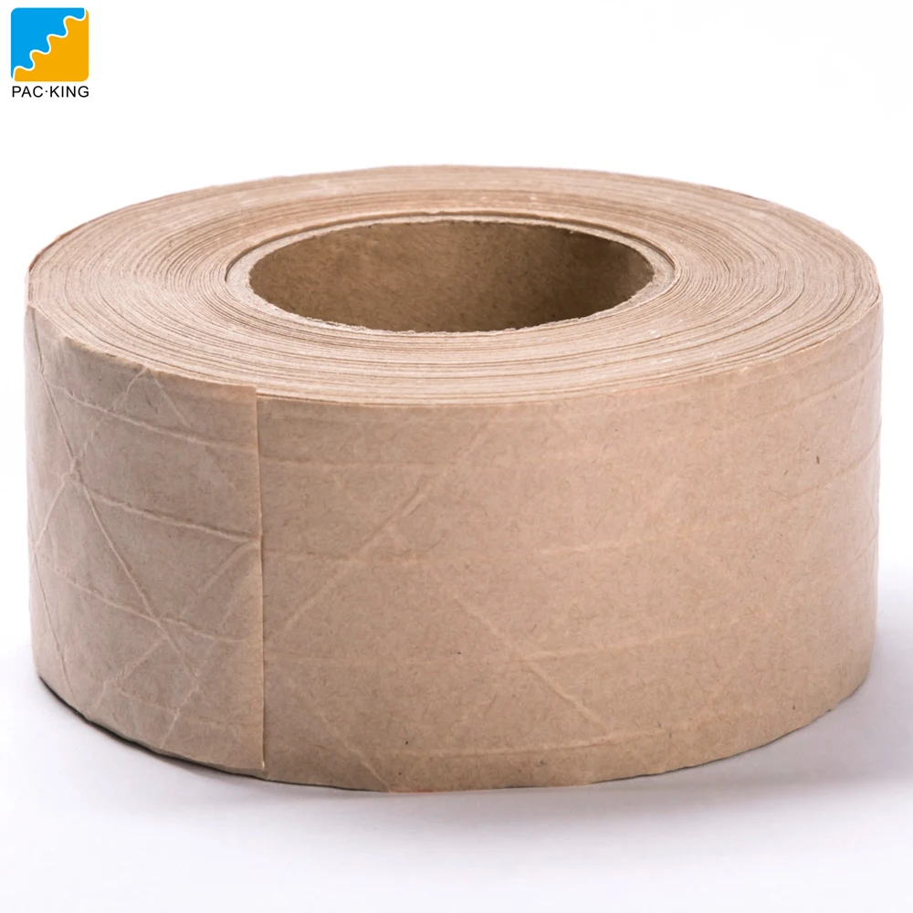 
Reinforced Gummed Paper Tape Water Activated Kraft Paper Tape 