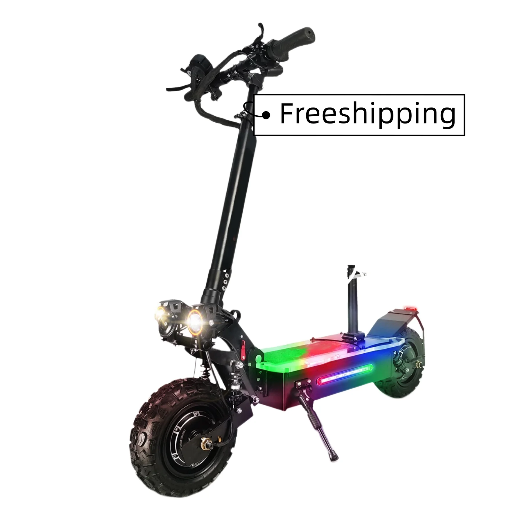 

EU Stock Dropshipping 100KM Folding Electrical Scooter 11inch Off Road Tire E scooter 80km/h Dual Motor 5600W Electric Scooter