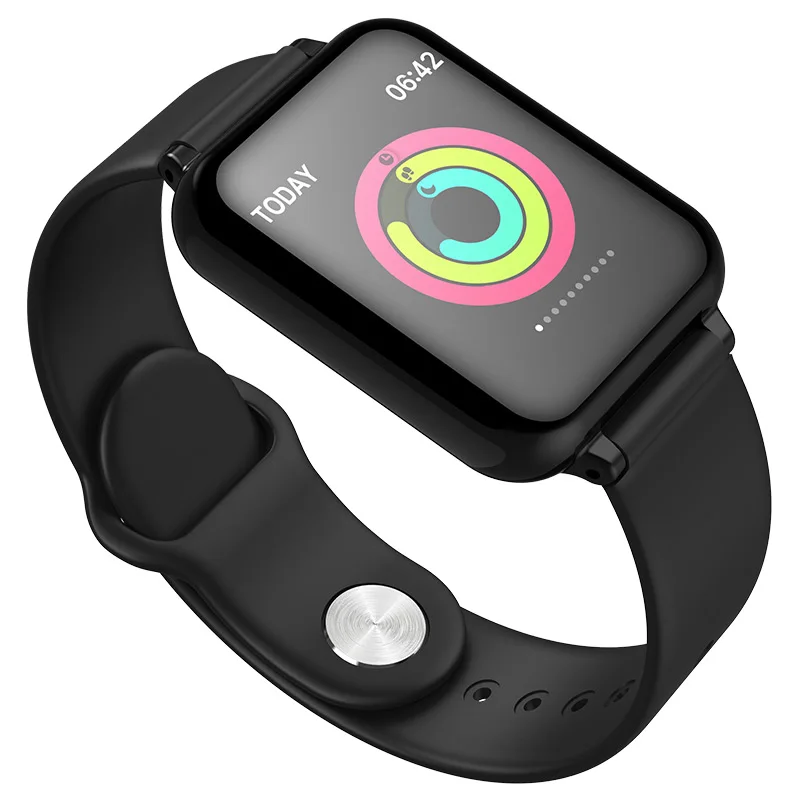 High Quality Latest Cheap Fitness Woman Blood Pressure Heart Rate Custom Logo Battery Drink Water Reminder Display Smartwatch