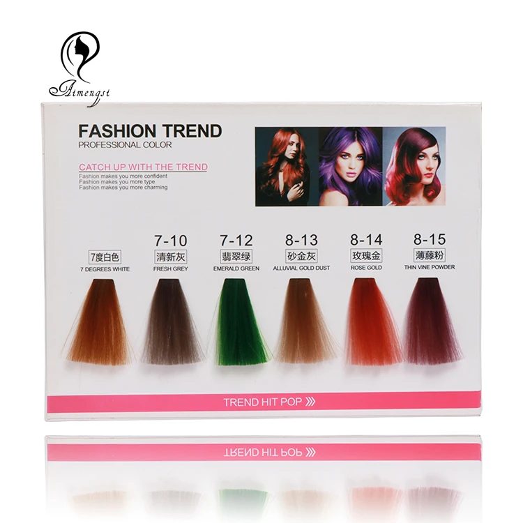 

Professional Hair Dye Color Chart with Color Wheel