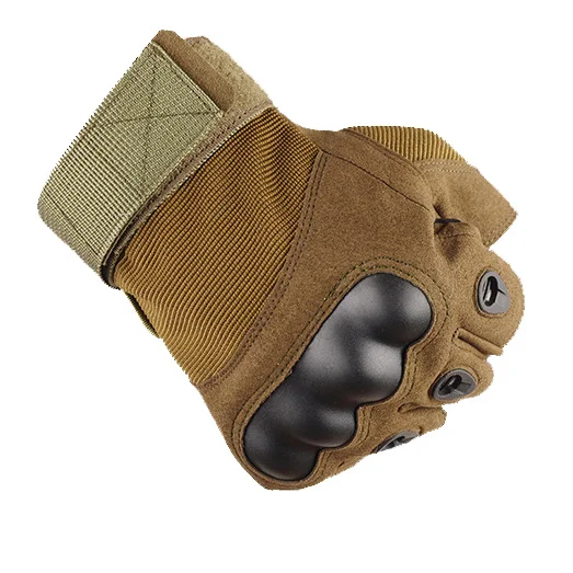 

Half Finger Tactical Motorcycle Bike Cycling Military Riding Police Outdoors Shooting Gear Gloves, Black, army green, sand