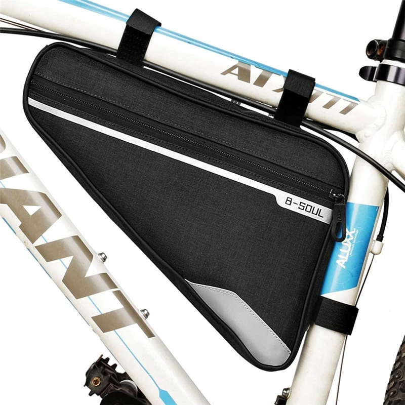 

Bike Bicycle Triangle Frame Bags Bike Bicycle Storage Bag Pack Accessories Road Mountain Cycling Saddle Pouch Bag