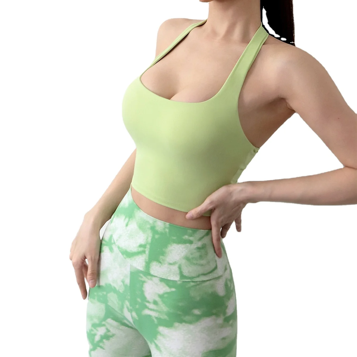 

Factory Supply Women Gym Workout Sportswear High Impact Seamless Sports Yoga Bra