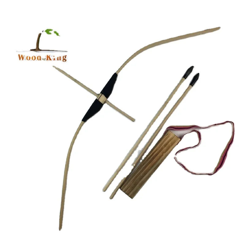 

Bamboo Children'S Kids Outdoor Shooting Arts Crafts Wholesale China Toy Crossbow Bow And Arrow Toy, Burlywood