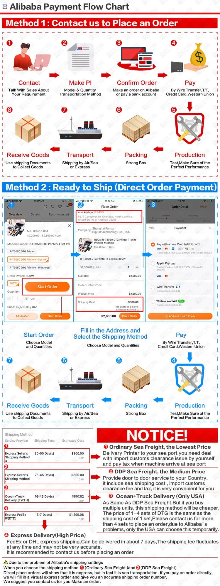 DX9 Print Head for Epson only $300 and $2200 RECAI A3 DTG Printer Tshirt Printing Machine