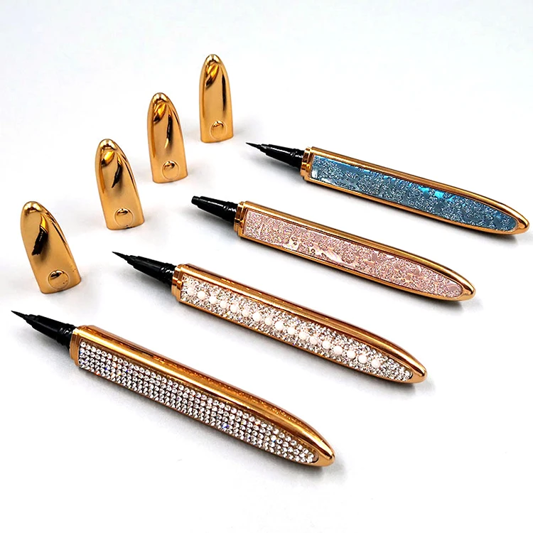 

Mytingbeauty waterproof latex-free glue magnetic eyeliner, Black,clear,colored