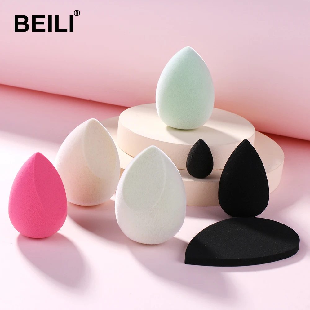 

BEILI makeup sponge light soft high quality make up blender sponge private label beautiful blender makeup high quality