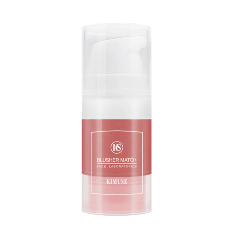 

KIMUSE Liquid Blush Face Rouge Contour Makeup Long-lasting Matte Shimmer Natural Cheek Blusher Highlighter Cosmetics