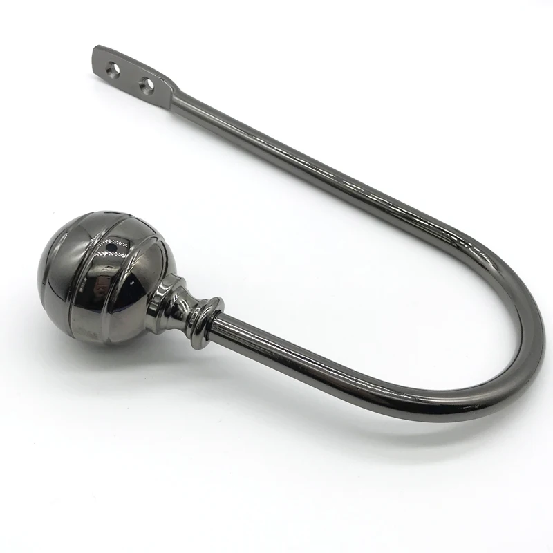 Rustproof Nickel Plated Stainless Steel Shower Curtain Hook