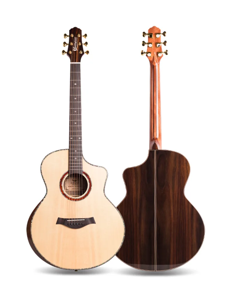 Bullfighter K5  Spruce  Wood 41 Inch Affordable OEM Acoustic Guitar Solid Top