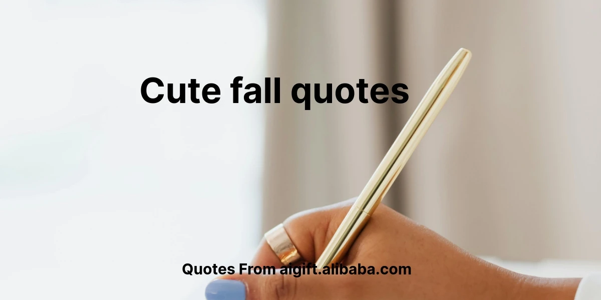 cute fall quotes