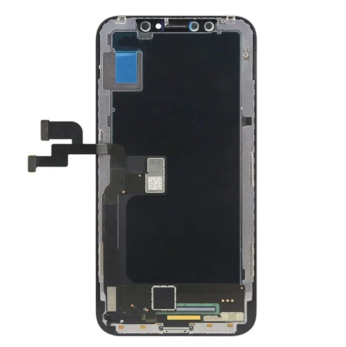 

OEM mobile lcd touch screen phone Assembly display for iphone X oled hard used iphone lcd original refurbished, Black white