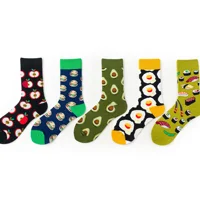 

women crew sushi cotton socks