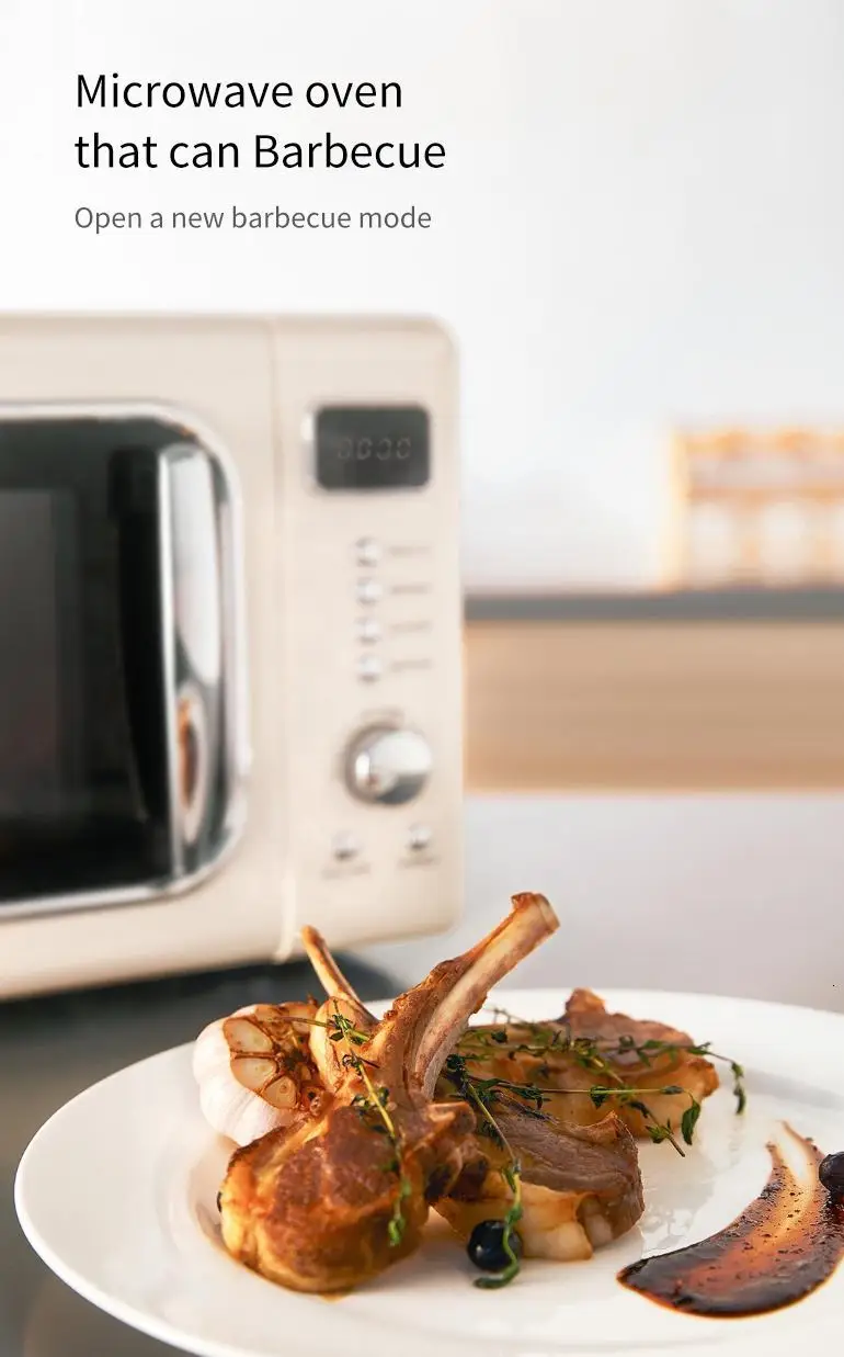 Youpin Ocooker Barbecue Microwave Oven Crwb01s 700w/20l Grilling