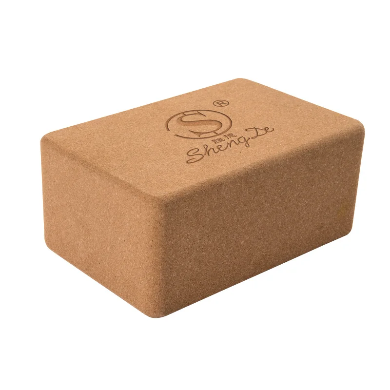 

Recycle Cork/foam Yoga Block,Cork Yoga Block with Logo 4*6*9