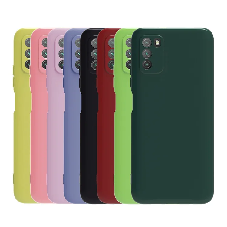 

2021 Rubber Silicone Back Cover Gel Shockproof Soft Silicone Phone Case