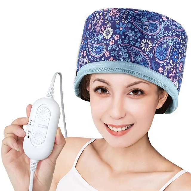 

best selling product amazon top seller 2021 Hair Heat Transfer Steaming Cap For deep conditioning hair care treatment, Customized color