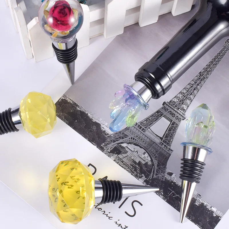 

Resin Molds for Wine Stopper Silicone Top Wine Bottle Stopper Mold