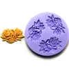Nicole flower holiday gum paste molds cake icing tools zibo silicone fondant cake decorating tools F0090