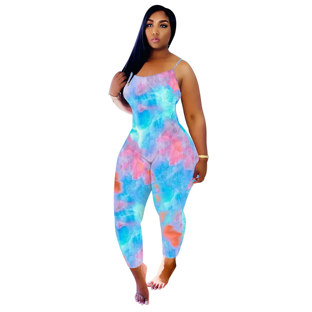 

Wholesale 2021 New Arrivals A tank top jumpsuit Pants Legging summer jumpsuit one piece jumpsuit
