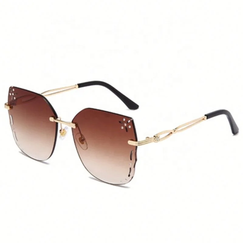 

Jhsport Fashion Frameless Hollow Out Diamond Sunglasses, 7 colors