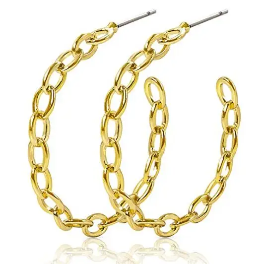 

Small Gold Hoop Fashion Versatile Ring Earrings for Women
