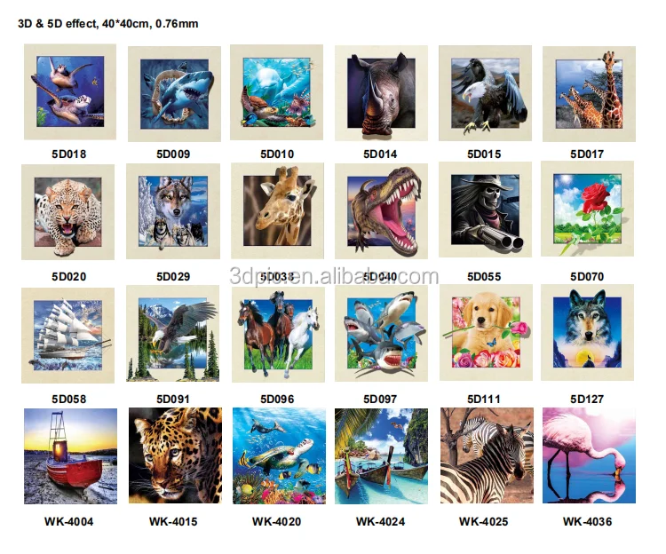 Hot sales 40x40cm picture