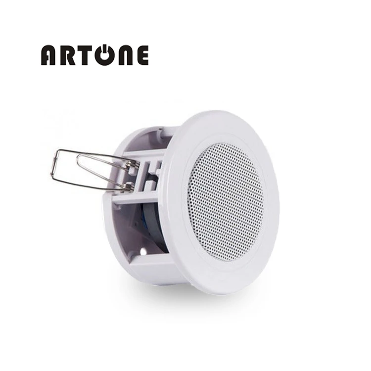 Best PA System 100V 6-8W Full Range 2.5 CS-30 Mini Ceiling Speaker For Commercial Audio - ANKUX.COM
