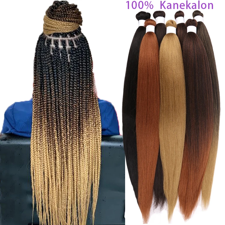 

Juliana Wholesale Free Sample Synthetic Private Label Bulk Pre-Stretched Stretched Braiding Hair Pre Stretch, #1 #1b #4 #27 #613 #30 #bug #t27 #t30 #tbug #tred #tpurple