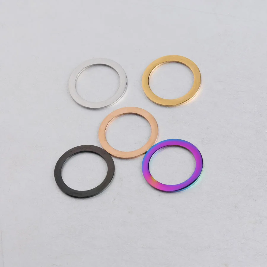 

Diameter 30mm Women DIY Jewelry Pendant Making Stainless Steel Jewelry Circle Washer Charm Accessories For Jewelry Making, Gold,silver,rose gold,black,rainbow