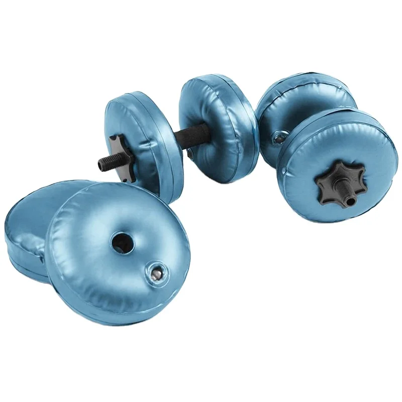 

Adjustable Water Travel Dumbbells Exercise Weights, Black, blue or customized color