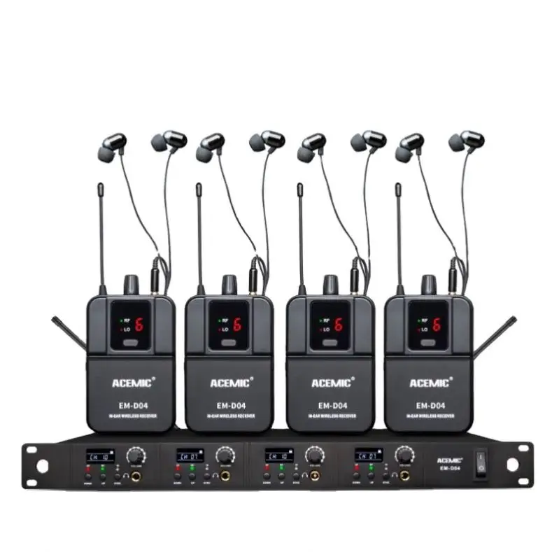 

Multifunctional 4 Channels In Ear Monitor For Professional Stage