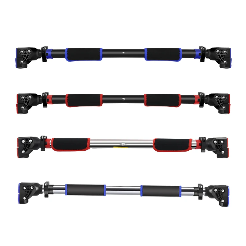 

Convenient Door Frame Pull Up Bar home gym equipment fitness hometrainer door bar Bodybuilding Pull Up Bar wall mounted, Black