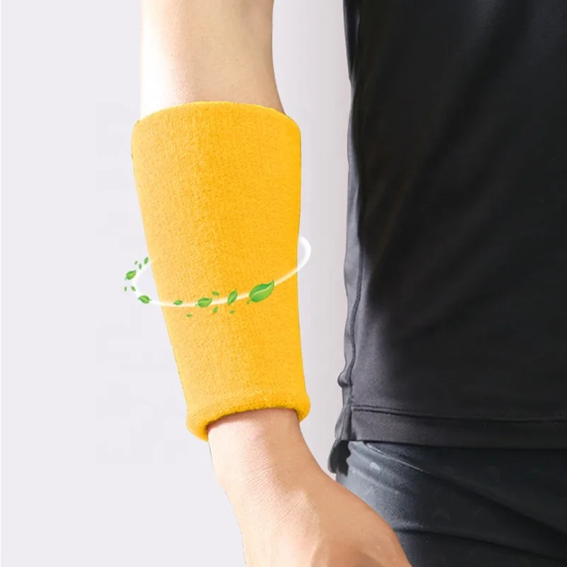 

Towel Soft Warm Wrist Support Wraps Fitness with Customized Logo Multicolor 25cm Length, Black, blue, red,yellow,orange,gray