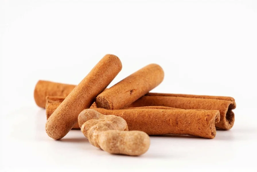 Ceylon vs Cassia cinnamon comparison showing visual differences and chemical composition