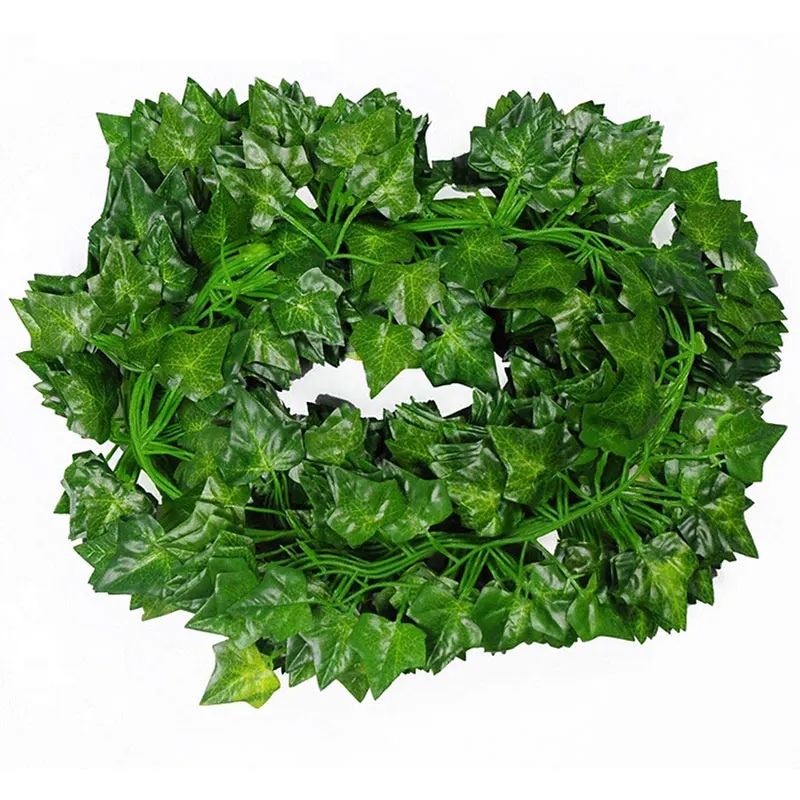 

INUNION 12 Pack Artificial Ivy Garland 84 Ft Arti Vine Plant Hanging Leaf for Wedding Party Garden Decoration